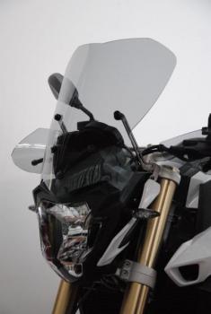 Preview: Windshield suitable for BMW F800 R (2015-) - Height 420mm